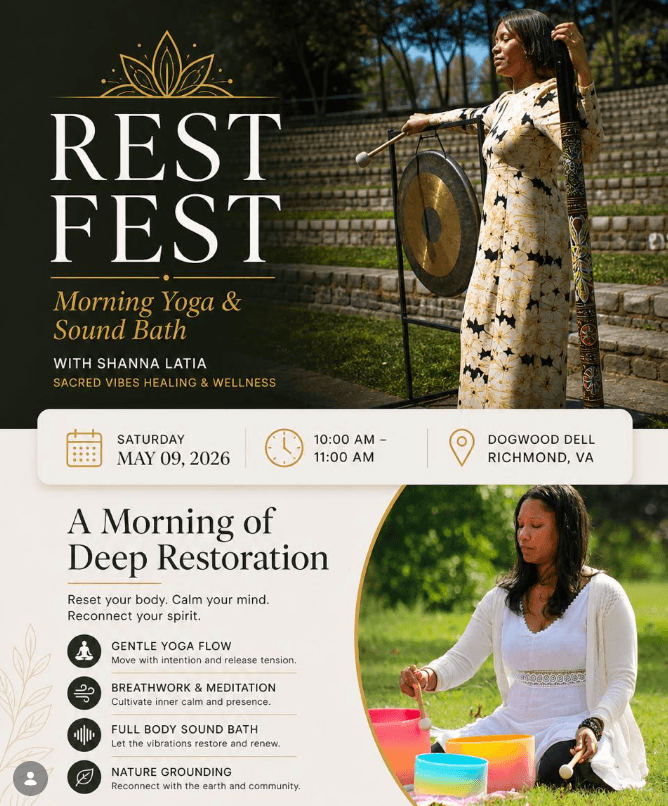Rest Fest 2026 — Sacred Vibes Healing & Wellness